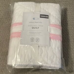 NEW Pottery Barn Baby Toddler Quilt